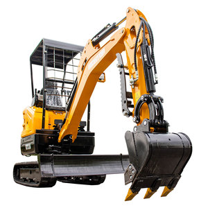 Hydraulic Crawler Mini Excavator Engine Rubber Track for Sale - Product Image 1