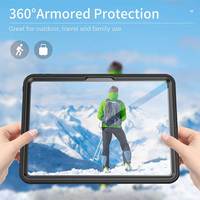 Haute qualité Transparent 360 degrés Protection complète choc prévention de la poussière IP68 coque de tablette étanche pour iPad Pro 13 pouces 2024