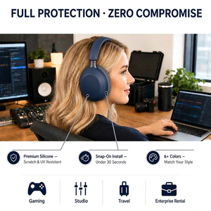 Geeignet für 100ABN Kopfhörer Aufbewahrung tasche <span class=keywords><strong>h900n</strong></span> Kopfhörer Aufbewahrung sbox 100aap h600a Kopfhörer Anti-Fall tragbare Schutzhülle - Product Image 5