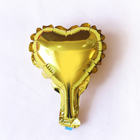 5 pouces amour coeur feuille ballons ensemble pour fête de mariage anniversaire anniversaire décor ballons gonfleur Mini coeur ballons