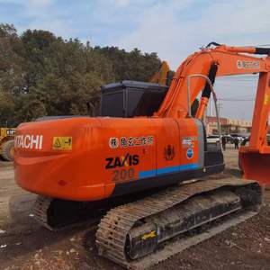 รถขุดฮิตาชิ ZX200 มือสอง ขนาด 20 ตัน รถขุดไฮดรอลิกแบบตีนตะขาบ สภาพดี ขาย - Product Image 1