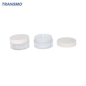 Envase Redondo para Polvos Cosméticos, Envase para Rubor, Estuche Compacto Transparente Personalizado para Polvos, Marca Privada - Product Image 1