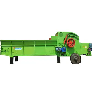 Forest Work Used Waste Wood Processing Drum Wood Chipper