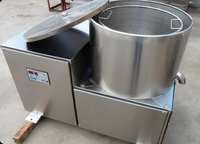 Automatische diepvriesfriet verwerkingslijn friteuse, food grade roestvrij staal, hoge efficiëntie, capaciteit 7200kg/uur, geschikt voor fruit en groenten
