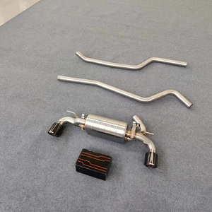 Tubo de escape de <span class=keywords><strong>precio</strong></span> de fábrica para <span class=keywords><strong>Bmw</strong></span> 1 Series E87 F20 F21 116i 118i 120i 125i calidad Ss304 silenciador con válvula Catback sistema de escape - Product Image 4