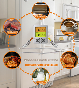مستلزمات المطبخ موازين حرارة من الفولاذ المقاوم للصدأ للخضراوات والفاكهة - Product Image 4