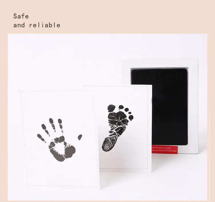 Ouyu New Pet Paw Ink Pad Fußabdrücke Hand drucke Ink Pad Sicheres säure freies No-Mess Inkpad für Kleinkinder