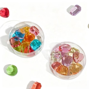 <span class=keywords><strong>Bonbons</strong></span> durs colorés en forme de diamant, lumineux, populaires sur TikTok, pour commande OEM en gros - Product Image 2