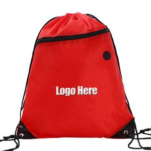 Portable Outdoor Reflective Safty <b>Children</b> Drawstring Sports <b>Backpack</b> Running Bags Lightweight <b>Backpack</b> - Product Image 4