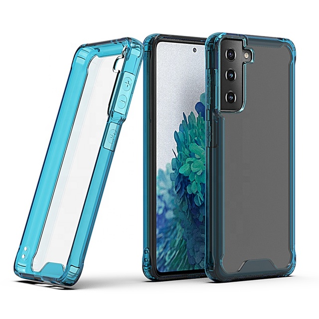 Case Clear Shockproof Phone Case for Samsung Galaxy S30/S21 Transparent Protective Back Cover for Samsung S30 Plus S30 Ultra