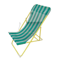 Chaises pliantes de plage, de jardin, de parc, de terrasse, de camping, en acier moderne, avec structure en textilène, réglables, capacité 120 kg