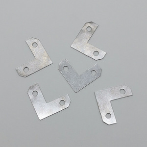 Hongzun Stainless Steel Corner <b>Bracket</b> Two Hole Small Size For Photo Frame Furniture Lighting Fixtures Connector Hardware - Product Image 1