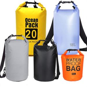 Du lịch ngoài trời thể thao đi bộ đường dài đại dương gói Survival PVC không thấm nước 10L Sling lưu trữ Bag Set nổi khô bao cho bơi chèo thuyền - Product Image 3