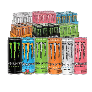 Bebida Energética Monsters de 330 ml, Refrescos Deportivos, Agua Carbonatada, Agua con Gas, Agua con Sabores a Frutas y Té - Product Image 1