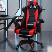 Prix compétitif liquidation pivotant bureau ordinateur cuir mouvement chaise de jeu