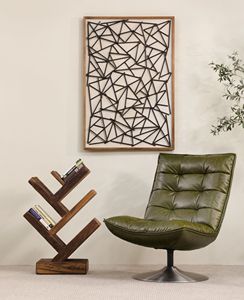Portariviste in Quercia Anticata - Portariviste Vintage per Arredamento <span class=keywords><strong>Casa</strong></span> - Product Image 2