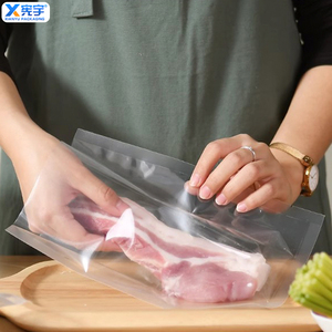 Bolsa <span class=keywords><strong>de</strong></span> Plástico Transparente para Alimentos, Bolsa <span class=keywords><strong>de</strong></span> Vacío <span class=keywords><strong>de</strong></span> PE, Bolsa <span class=keywords><strong>de</strong></span> Nylon Termosellable para Almacenamiento <span class=keywords><strong>de</strong></span> Alimentos Congelados, para Carne, Salchicha, Queso, Hamburguesa - Product Image 4