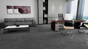 <span class=keywords><strong>Dalles</strong></span> de moquette magnétiques commerciales pour sols surélevés en acier, solution de moquette sans colle pour sols surélevés de bureau - Product Image 5