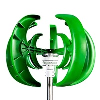 Grandes ventes Mini taille lanterne bas RPM générateur à aimant permanent Windturbine produits d'énergie éolienne éolienne verticale