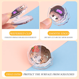 Hot Bán Phổ Biến Hoạt Hình Phim Hoạt Hình Tùy Chỉnh Acrylic Hoạt Hình <span class=keywords><strong>Clip</strong></span> Carton Sinh Viên Dễ Thương Giấy Acrylic <span class=keywords><strong>Clip</strong></span> - Product Image 3