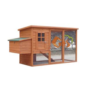 wooden chicken feeder coop chicken farm building