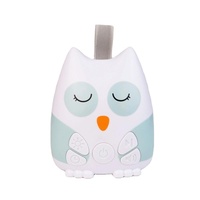Machine à bruit blanc pour bébé, 30 sons apaisants, capteur de pleurs, haut-parleur portable sans fil rechargeable, fonction de mémoire et minuterie automatique