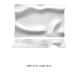 Assiette Gourmet Creative Flow 30 × 20 cm Empilable M1934 - Product Image 3