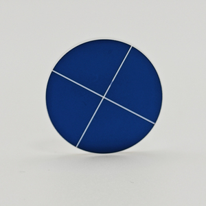 Réticules réticulaires personnalisables de 25*2mm avec support OEM en verre optique chromé de 0.01/0.05mm pour une utilisation optique - Product Image 4