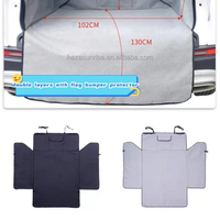 Tapis de voiture pour chien pour siège arrière de SUV, en tissu Oxford imperméable et antidérapant, avec fonction isolation et protection de siège