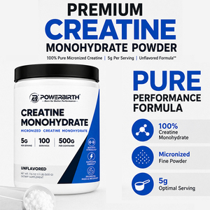 Integratori Anaerobici per il Potenziamento Muscolare, Creatina Monoidrato in Gommose, Gelatine e Polvere, Supplementi Erboristici per la Nutrizione Sportiva - Product Image 2