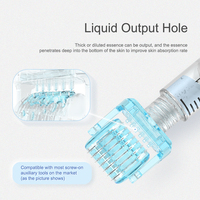Mini rouleau à micro-aiguilles 3 en 1, marque privée, soin des sourcils, tampon pour le soin de la peau, facile à utiliser, rouleau à micro-aiguilles pour sérum, pour usage domestique