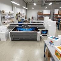 Impresora UV Plana de Alta Velocidad para Productos de Espuma EPS, Cajas de Espuma para Alimentos, Impresión Directa