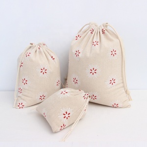 2021 Eco-Friendly Organic Cotton <b>Tote</b> <b>Bag</b> Reusable PC Canvas Cosmetic <b>Bag</b> with Custom Pattern Drawstring Handle for Shopping - Product Image 1