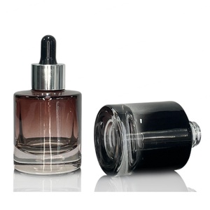 New Custom Luxury Cosmetic Packaging Thick Bottom 30 ml Serum Bottle Essential Oil Glass Dropper Bottle - Product Image 5