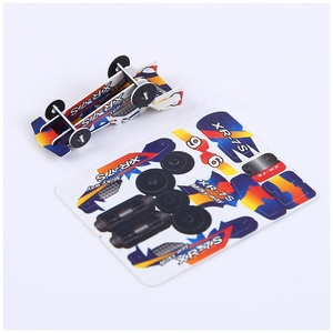Fabrik OEM diy kunststoff <span class=keywords><strong>cubic</strong></span> spaß 3d puzzle auto spielzeug für kinder - Product Image 6