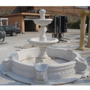 Grande marmo bianco Lady Angel Statue Stand Water fontain Outdoor - Product Image 4