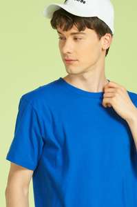 T-shirt d'été pour homme, t-shirt en coton surdimensionné, t-shirt de haute qualité, logo personnalisé en gros pour le sport - Product Image 3