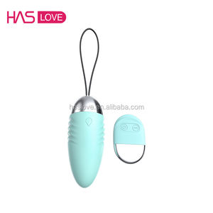 HASLOVE marchio telecomando vibratore uovo 10 metri gamma 10 modalità di vibrazione AAA batterie Dildo vibratore Dildo - Product Image 3