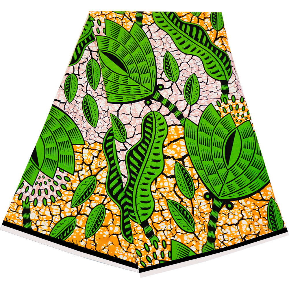 Африканская восковая ткань V1144 из Ганы и Анкары