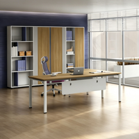 Échantillon Gratuit - Table de Bureau Modulaire Moderne en Acier en Forme de L avec Design Durable pour Bureaux à Domicile, Écoles, Ateliers