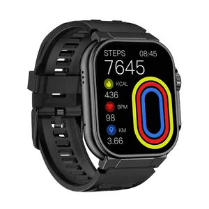 Bestverkopende Draadloze Opladen Smart Watch Lt11 Relogio Android 4G Smart Watch 1.96 Inch Amoled Full Touch Screen Sporthorloge