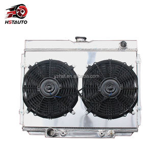 Radiateur entièrement en aluminium avec cache-ventilateur pour <span class=keywords><strong>Ford</strong></span> Mustang / Mercury <span class=keywords><strong>Cougar</strong></span> V8 1967-1970 - Product Image 1