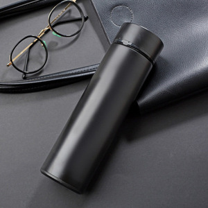 Botella termo inteligente de acero inoxidable 304 con pantalla LED e Infusor de té, taza de viaje portátil aislada al vacío personalizable - Product Image 6