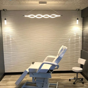 Pannello Murale 3D in PVC Moderno - Impermeabile e Resistente all'Umidità, Facile Installazione, Adesivo Murale <span class=keywords><strong>per</strong></span> Sfondo <span class=keywords><strong>Soggiorno</strong></span> e Zona Intrattenimento - Product Image 3