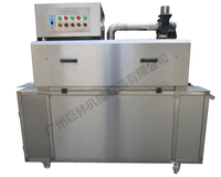 Machine de thermosoudage automatique à tunnel de vapeur pour étiquettes en PVC, bouchons de bouteilles, film rétractable avec bande transporteuse