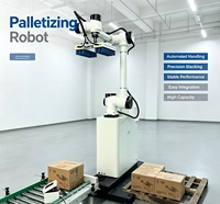 Robot de Paletización Industrial GUOWEIJINGMI, 4kW, 220V, Origen Guangdong, 1 Año de Garantía, Automatización de Fábrica