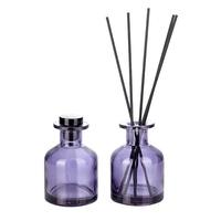 Meilleur vendeur or emballage décoration Logo personnalisé 50ml 100ml bocaux en verre arôme liquide naturel parfum aromathérapie diffuseur de roseau