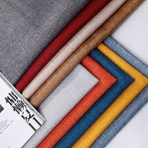 Thick Linen Style Sofa Textile Cotton Linen Cloth For Cushion Pillow Tablecloth Household Upholstery - Product Image 4