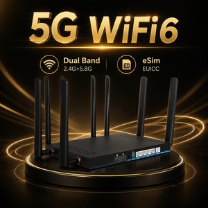 เราเตอร์ซิมการ์ด 5G แบบแบ่งโหลดโอเพ่นเวิร์ต MT7981 SDWAN ไวร์การ์ด VPN WiFi6 5G CPE - Product Image 2