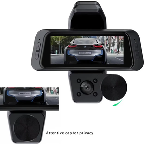 Nhà Máy Giá đa chức năng 3 ống kính HD tầm nhìn ban đêm IPS góc rộng 360 Dashcam an toàn đường bộ giám sát xe hộp đen 1 năm - Product Image 4